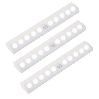 Austin & Mills Aml101 Motion Sense Led Rectangluar Lighting 3pack White