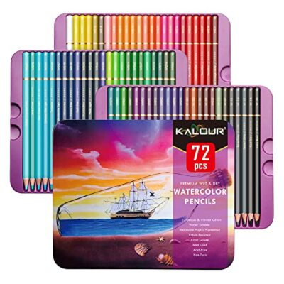 S Set Of 72 Colorsnumbered And Lightfastnesswat...