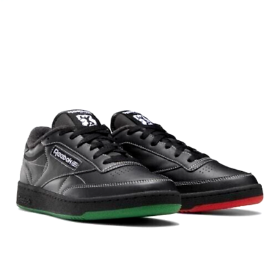 Adidas Club C 85 Human Rights Now GX8318 Black Tennis Sneaker