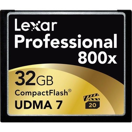 Tarjetas de memoria CompactFlash II Cámara