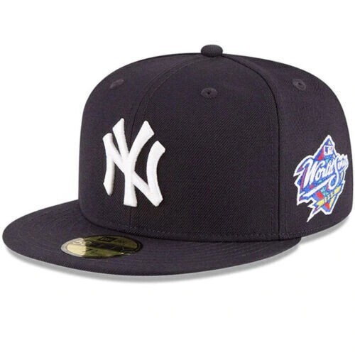 ☆New Era☆ MLB Cooperstown New York Yankees World Series T- Men's New Era New York Yankees Pinstripe Cooperstown 59FIFTY