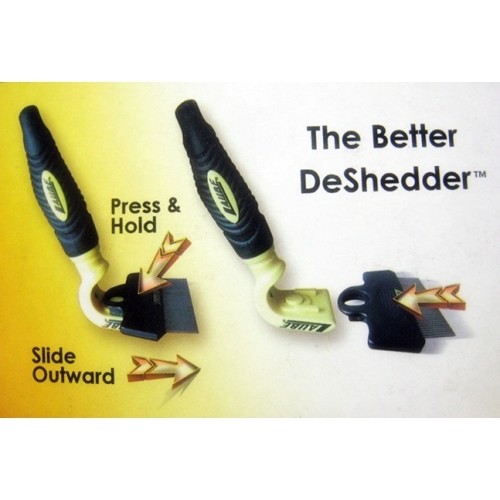 LAUBE LAZOR BLADE DeShedding Rake Tool for Dogs Cats Horses