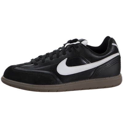 NIKE JR TIEMPO CASUAL SNEAKERS BLACK WHITE KIDS SIZE 4Y 311920