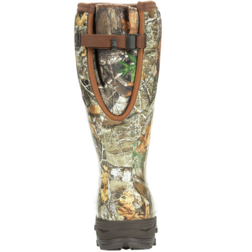 Pre-owned Muck Boots Muck Men's Arctic Grip Wide Calf Boots Mhvarte - All Sizes - In Bison/realtree Edge™ Mini