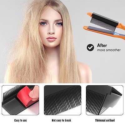 2 Pcs Combs Accessories Fit Hair Straightening Flat Iron - Barber Straighteni...