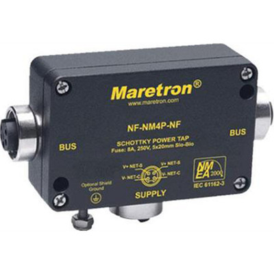MARETRON NF-NP-NF Mini Powertap w/ fuse, Female to Female