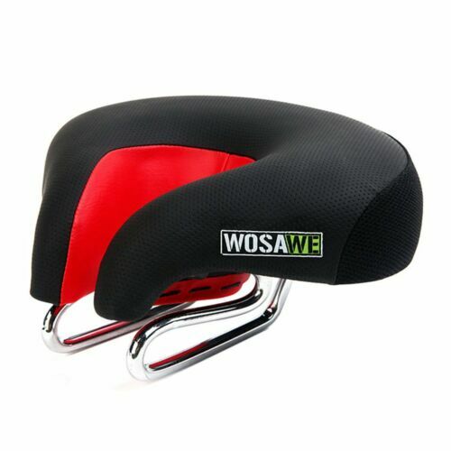 Cuero WOSAWE sillines de bicicleta y asientos