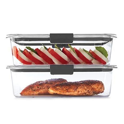 Rubbermaid Leak-Proof Brilliance Food Storage Set | 9.6 Cup 