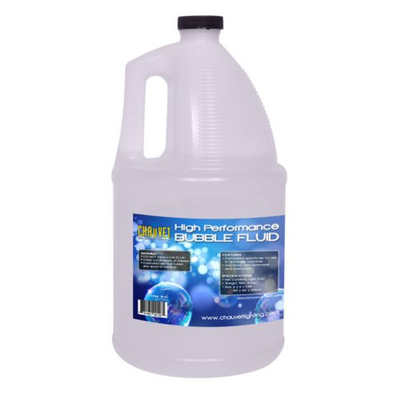 Chauvet High-Performance Non-Staining Unscented Bubble Fluid, 1-Gallon | BJU
