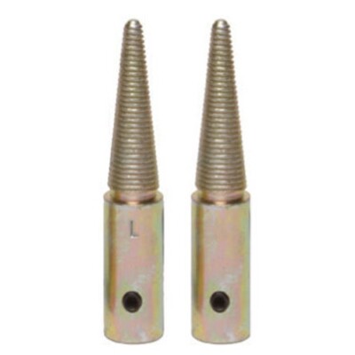 Tapered Threaded Spindle Shaft for 5/8'' Arbor Motor Buffing Wheels Mount