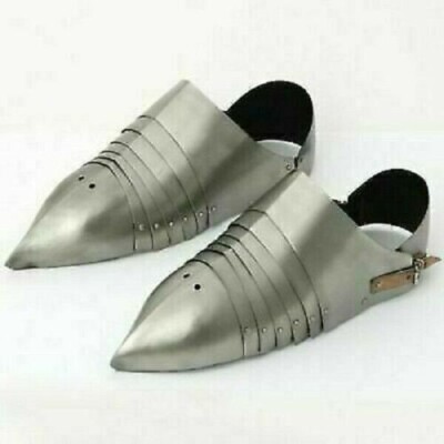 Medieval Crusader Spartan Shoes Steel Armour Sabaton