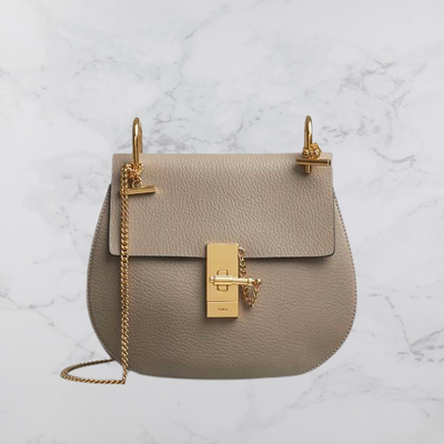 Chloe drew leather sales shoulder bag