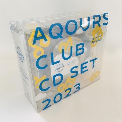 Lovelive Sunshine Aqours Club CD Set 2023 CLEAR EDITION