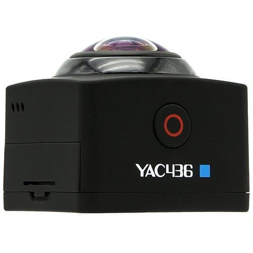 Yashica YAC-436 12MP 1080P 360 Degree Action Camera with Wi-Fi, Black