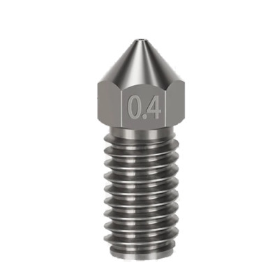 0.4mm stainless steel nozzle for AnkerMake M5 / M5C stainless steel nozzle - 1pc