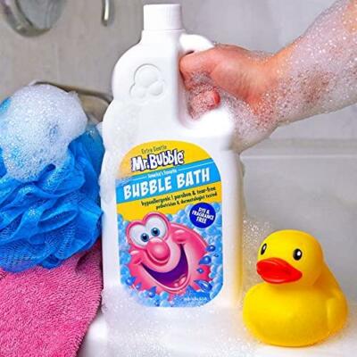 Mr. Bubble Gentle Bubble Bath - Hypoallergenic, Tear Free Bubble Bath Solution