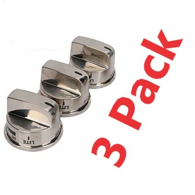 EBZ37189611 Burner Control Knob for LG Range 1463916 AH3534129-3 Pieces pack