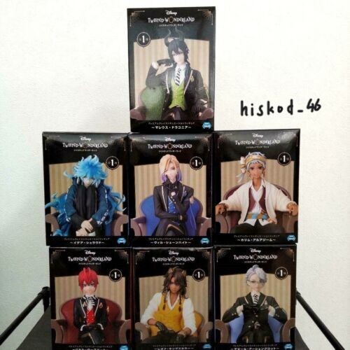 TWISTED WONDERLAND グッズ Disney Twisted Wonderland Figure Complete 7 Set Premium
