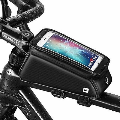 Grefay Fahrrad Rahmentaschen Wasserdicht TPU Touchschirm 6 Zoll