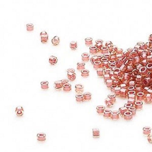 Miyuki Delica Seed Beads Size 11/0 Transparent Emerald Luster 7GM