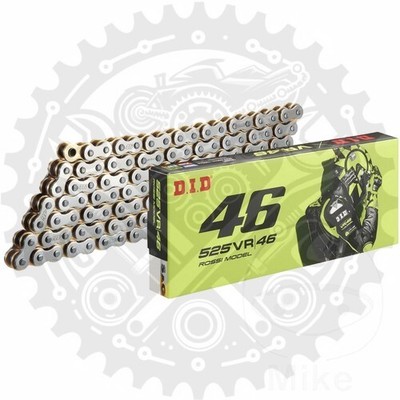 DID X-Ring Chain 525 VR46 114 For Yamaha YZF-R6 600 Anniversary