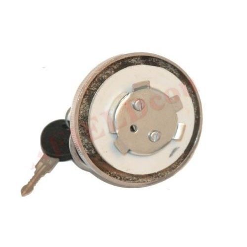 New Vintage Chrome Plated Locking Petrol Tank Cap With Keys Morris Austin Cars