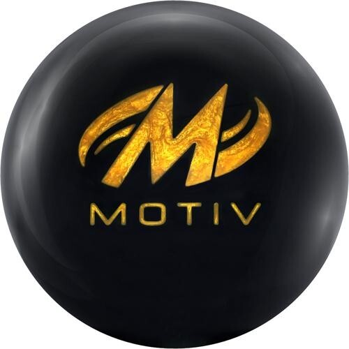 15lb NIB Motiv BLACK VENOM First Quality Bowling Ball NEW