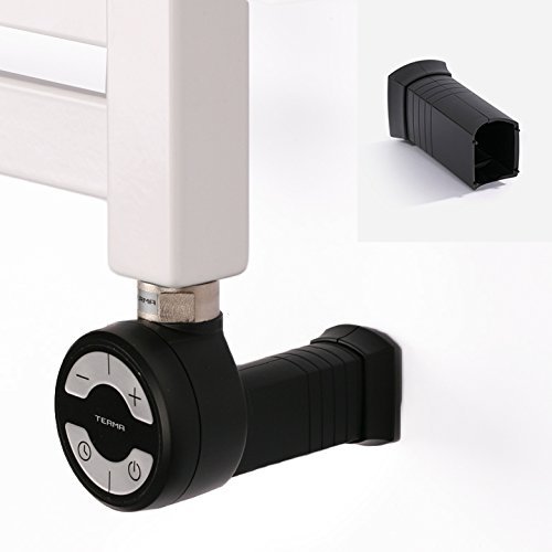 Terma MOA Black Thermostatic Electric Element for Heated Towel Rail Radiator eBay