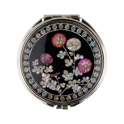 mop Black Compact Makeup Mirrors