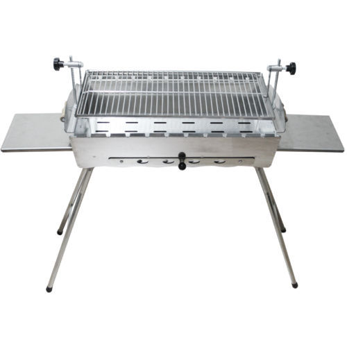 TABODD BBQ Spießdreher Mit 15 Edelstahl-Spießen – Inkl. USB-Motor, Für Grillpartys & Picknick