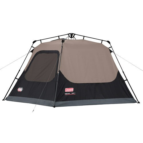 Coleman 4 Person Instant Cabin Tent Camping Hiking Outdoor Sports