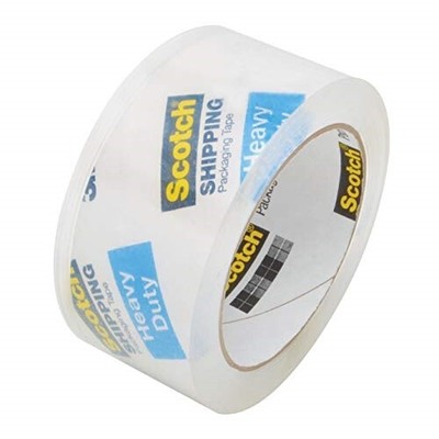 Scotch Heavy Duty Shipping Packaging Tape, 3