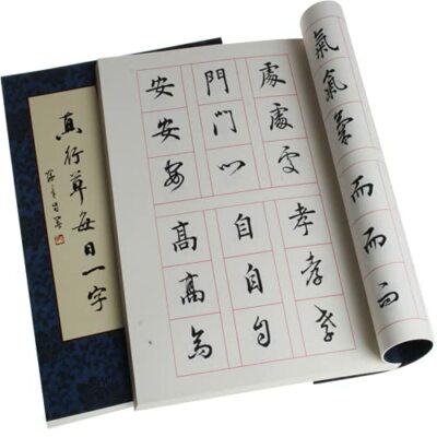 Chinese Calligraphy Copybook Adults Student Cursive Script Brush Copy Copybook