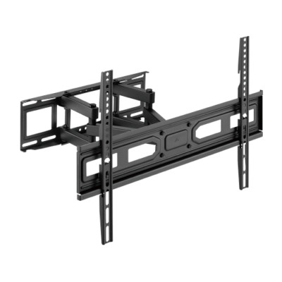 DUAL ARM SWIVEL LCD LED FULL MOTION TV WALL MOUNT 37 42 47 50 55 60 65 70 75 80