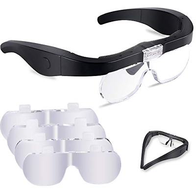 Craft glasses on sale with lights