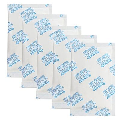 Moisture Absorbers   45 Packs 5 Gram Silica Gel Packs Food Grade Desiccant P...