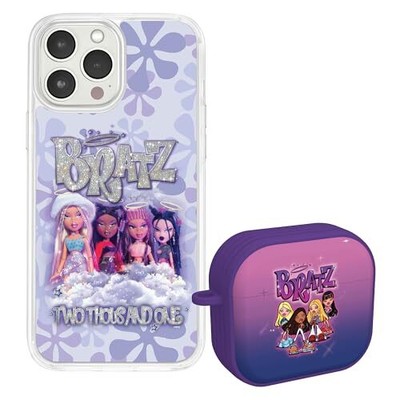 Affinity Bands Bratz Classic HD Phone and Earbud Case Combo Compatible with i...