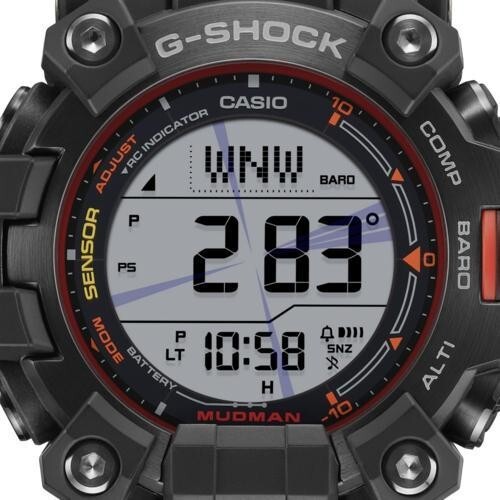 Pre-owned Casio G-shock Gw-9500mec-1jf Madman Emergency Color Men's Watch Japan