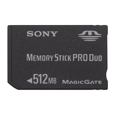 512MB Stick PRO Duo Camera Memory Card