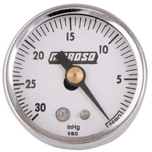Moroso 1-1/2 Vacuum Gauge 0-30HG Moroso 1-1/2 Vacuum Gauge 0-30HG