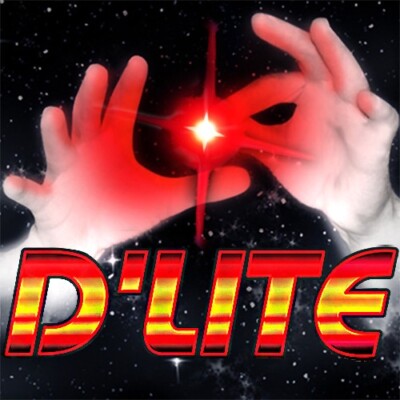2 D'LITE JUMBO Extra LARGE RED Magic Tricks light up thumbs tip DLITE Illusions