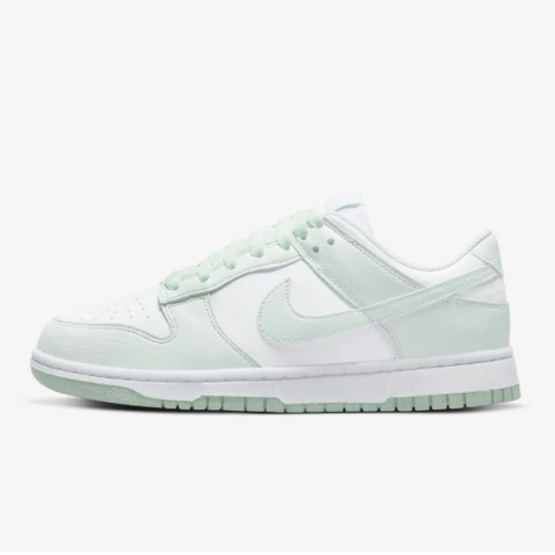 Nike Dunk Low Next Nature — едва зеленый и белый / DN1431-102 женские ускоренные