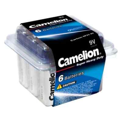 Camelion 9 Volt Batteries, 6 Pack ^c
