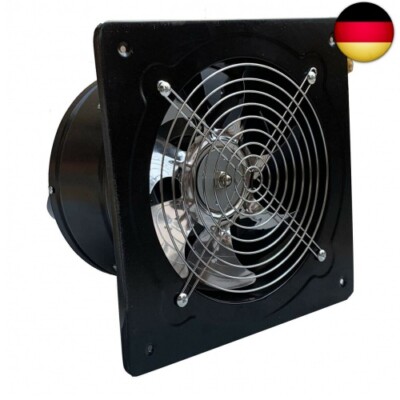 ECUTEE 80W 8" Axiallüfter 1250 m³/h Abluftventilator 200mm Axialventilator K