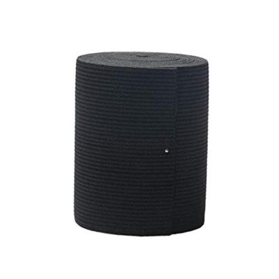 3 Wide Black Heavy Knit Stretch Elastic Band 3 Yards Sewing Knit Elastic Spool