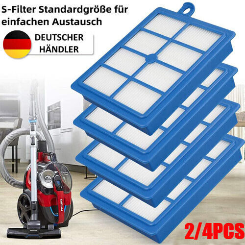 4x Ersatzfilter FÃ¼R Philips Fc8760 Fc8761 Fc8764 Fc8766 Fc8767 Fc8769 Powerpro