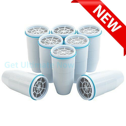 ZeroWater 5-Stage Replacement Filters, White - 8 packs