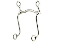 C-5502 5/" HILASON WESTERN WALKING HORSES PORTED HORSE MOUTH CURB BIT
