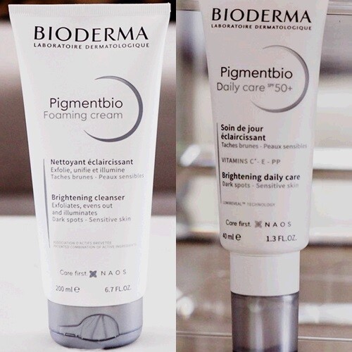 Bioderma pigmentbio осветляющий крем. Pigmentbio.