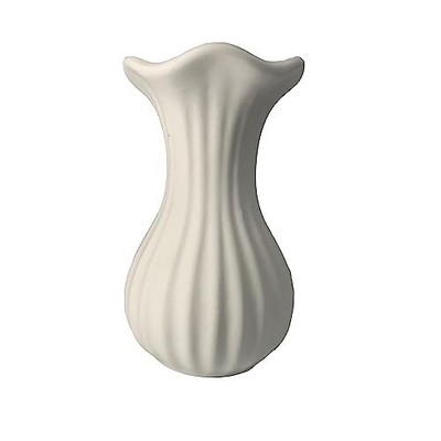 White Ceramic vase Modern Minimalist Bedroom Bookshelf Access Dining Table Ho...